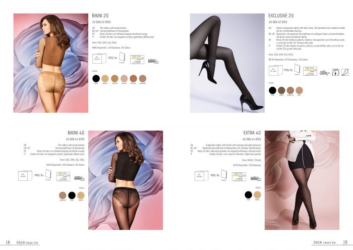 Giulia Giulia-catalogue Classic 2020 2021-10  Catalogue Classic 2020 2021 | Pantyhose Library